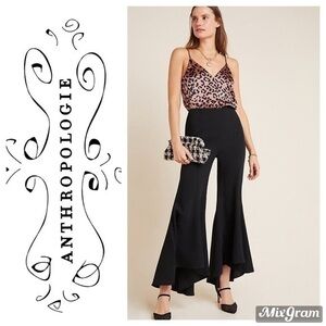 Anthropologie Zinnia flare trousers